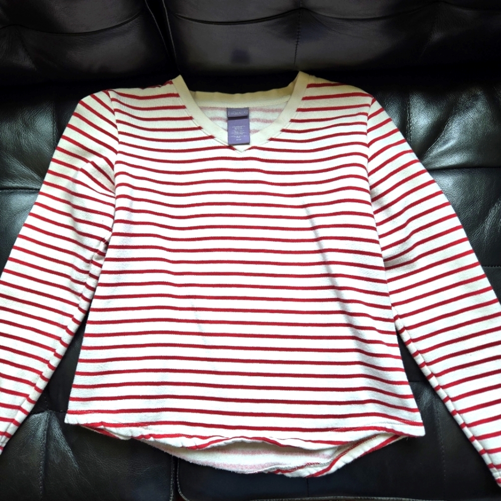 Cozy striped sweater